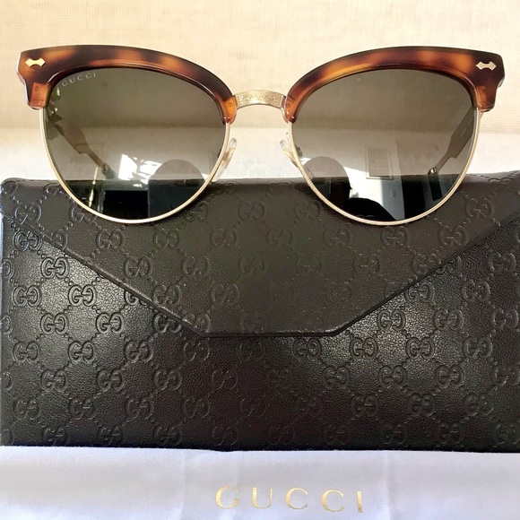 NWT Gucci GG 4283/S CRXHA Cateye Sunglasses - Picture 3 of 10